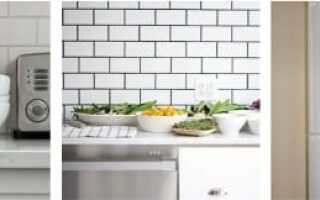 Белый фартук – идеальное решение для любой кухни