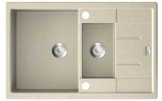 Мойки из кварца для кухни — отличительные особенности раковин из искусственного камня