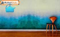 Кухня с эффектом омбре