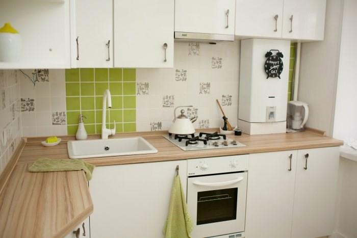 Хрущевка с колонкой