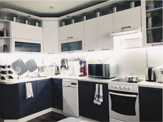 Кухня после покраски