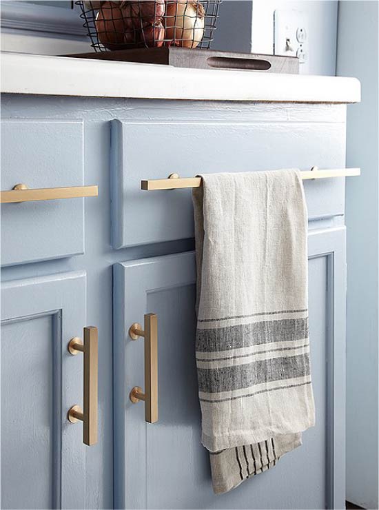 Латунные мебельные ручки