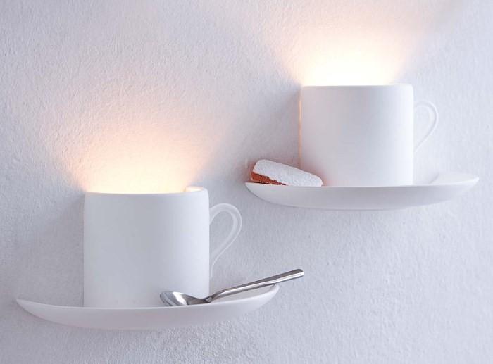 Настенные бра на кухне