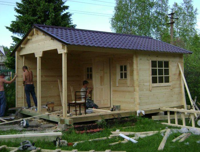 Строительство летней кухни