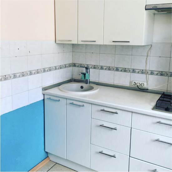 Старая кухня до переделки