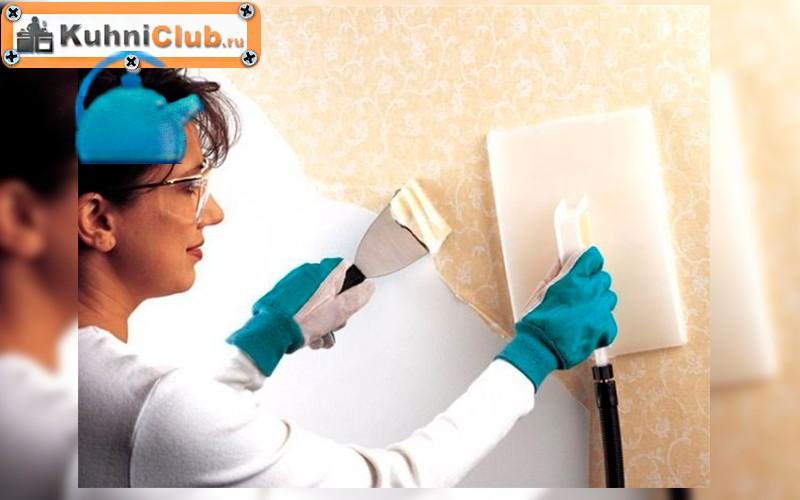 Удаление-старых-обоев-с-помощью-пара