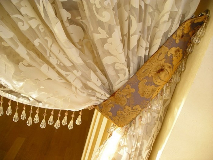 Атласные подхваты для штор Атласные подхваты для штор