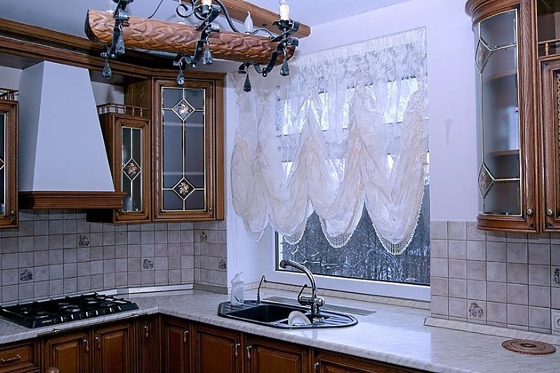 австрийские шторы
