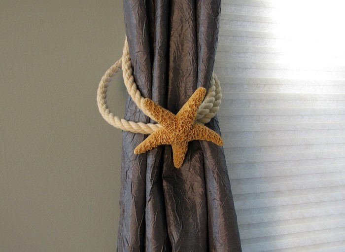 Зажим для штор в виде морской звезды Зажим для штор в виде морской звезды