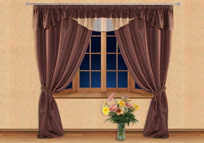 Шторы с ламбрекеном Шторы с ламбрекеном