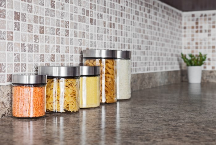 Стеклянные банки для сыпучих продуктов